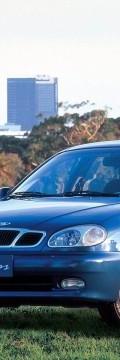 DAEWOO Lanos (KLAT) 1.5 i (86 Hp) Technical сharacteristics
