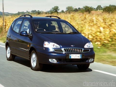 DAEWOO Generación
 Rezzo (KLAU) 2.0 i (105 Hp) Características técnicas
