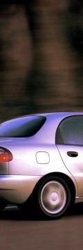 DAEWOO Lanos (KLAT) 1.5 i (86 Hp) Technical сharacteristics
