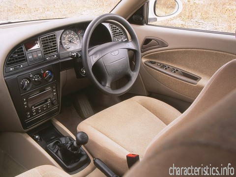 DAEWOO Generation
 Nubira Hatchback II 1.6 i 16V (110 Hp) Technical сharacteristics
